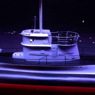 Das Boot U-406 German Submarine Model by Dwight Brooks