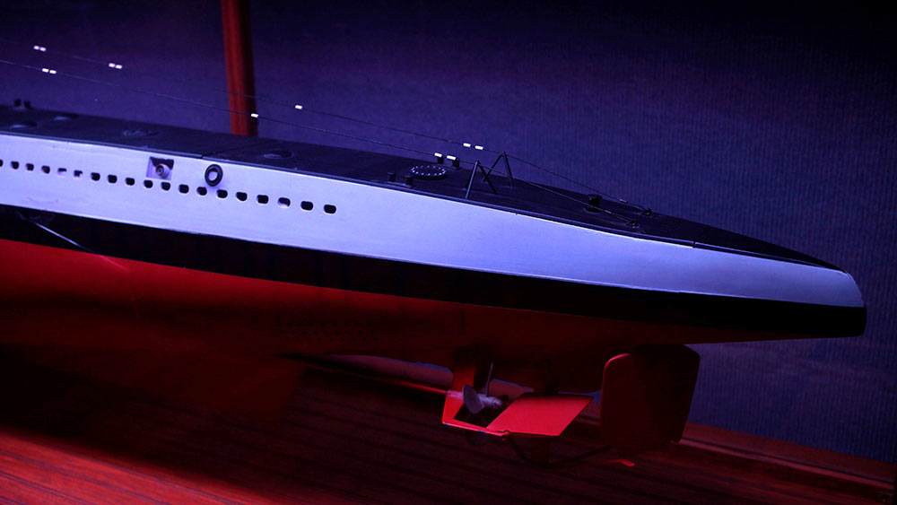 Das Boot U-406 German Submarine Model by Dwight Brooks